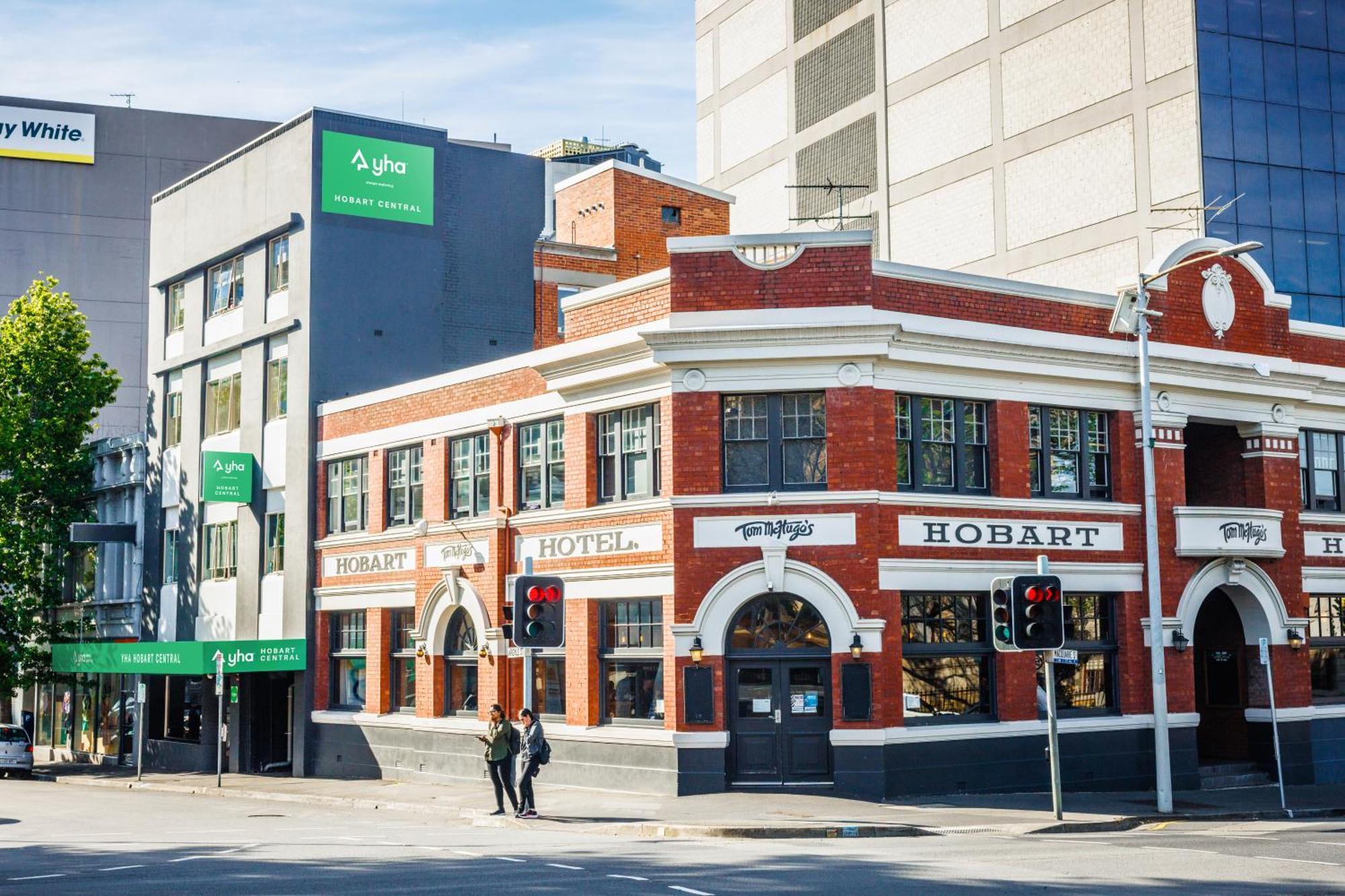 Yha Hobart Central Экстерьер фото